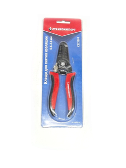 Клещи для снятия изоляции 0,6-2,6 мм СТАНКОИМПОРТ CS21201