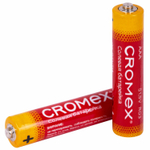Батарейки солевые "мизинчиковые" комплект 10+1 шт. CROMEX Super Heavy Duty AAA (R03 24A) блистер (10 штук в упаковке)