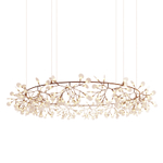 Pendant design lamp  Heracleum  Big O by Moooi (Brass,  D98)