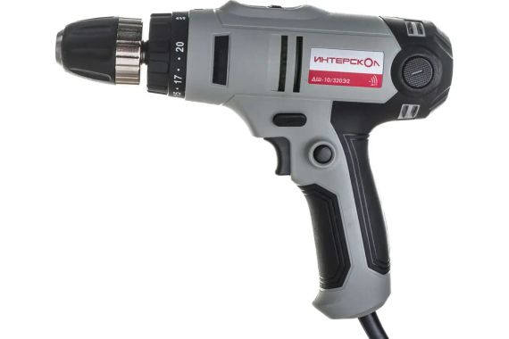Сетевой шуруповерт ИНТЕРСКОЛ ДШ-10/320Э2