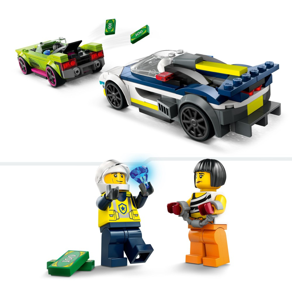LEGO City - Погоня за мускульным автомобилем на радиоуправлении 60415