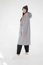 Плащ ko-ko-ko женский непромокаемый серый