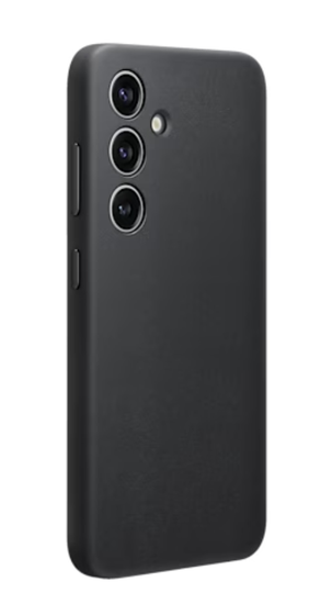 Чехол из веганской кожи для Galaxy S24 + ( Черный)