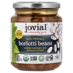 Jovial, 100% органическая фасоль борлотти, 370 г (13 унций)