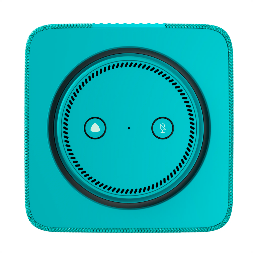 Умная колонка Яндекс Станция Макс с Zigbee, Бирюзовый