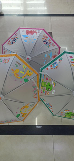 Зонт 66 см Сказочные Животные со свистком, д-84 см, 4 цвета микс (50 диаметр фабрик), с-30164