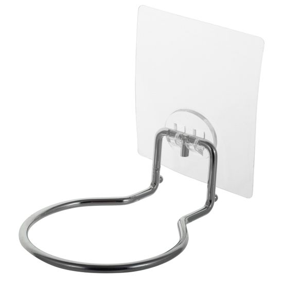 Стакан для зубных щеток пластиковый Besser BS 0157 (9х10х15 см) на хромированной подвеске с креплением "SMART STICKER"