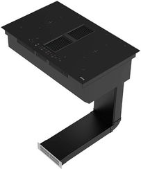 Варочная панель с интегрированной вытяжкой Korting HIBH 84980 NB
