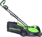 Газонокосилка аккумуляторная GREENWORKS GD24LM33 24V, 33 см, бесщеточная, без АКБ и ЗУ 2516107