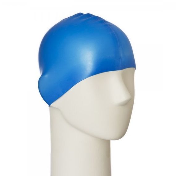 Шапочка для плавания Saeko CS ZIP (синяя)
