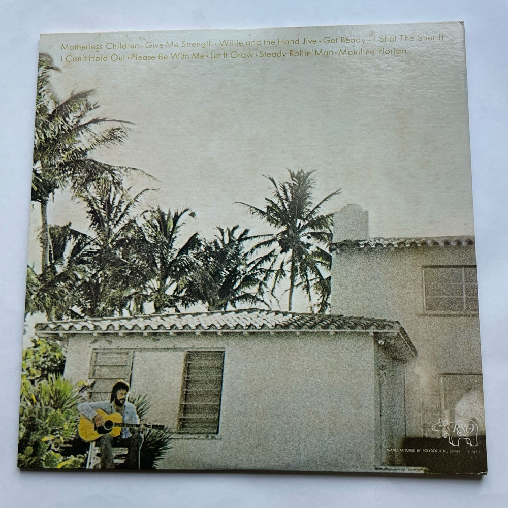 Винтажная виниловая пластинка LP Eric Clapton 461 Ocean Boulevard (Япония 1974) (Без Оби)