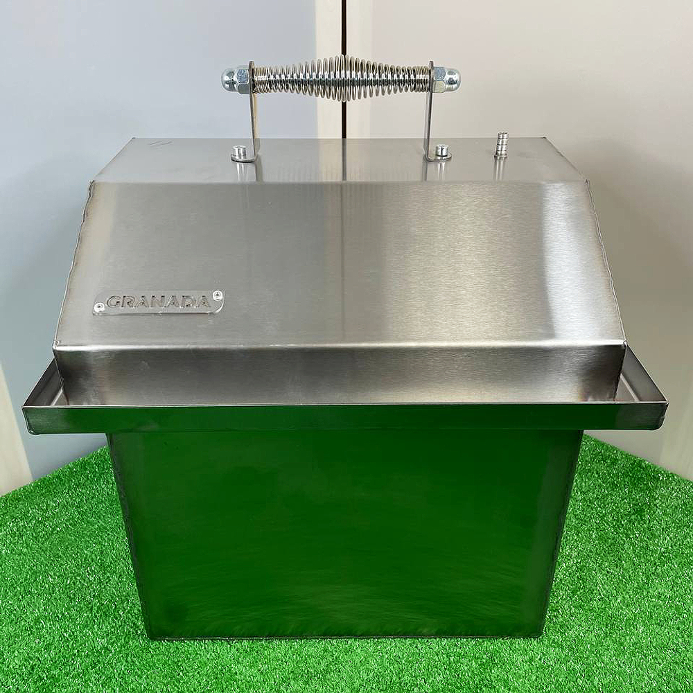 Коптильня Granada Silver Box Mini 380х380х400 мм