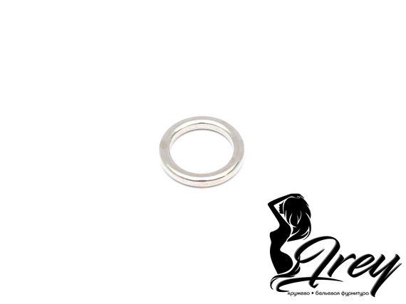 Кольцо Италия, 10 мм, металл, серебро