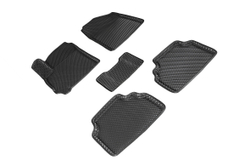 Коврики EVA 3D ромб для KIA Seltos 2019-н.в., Seintex.95483