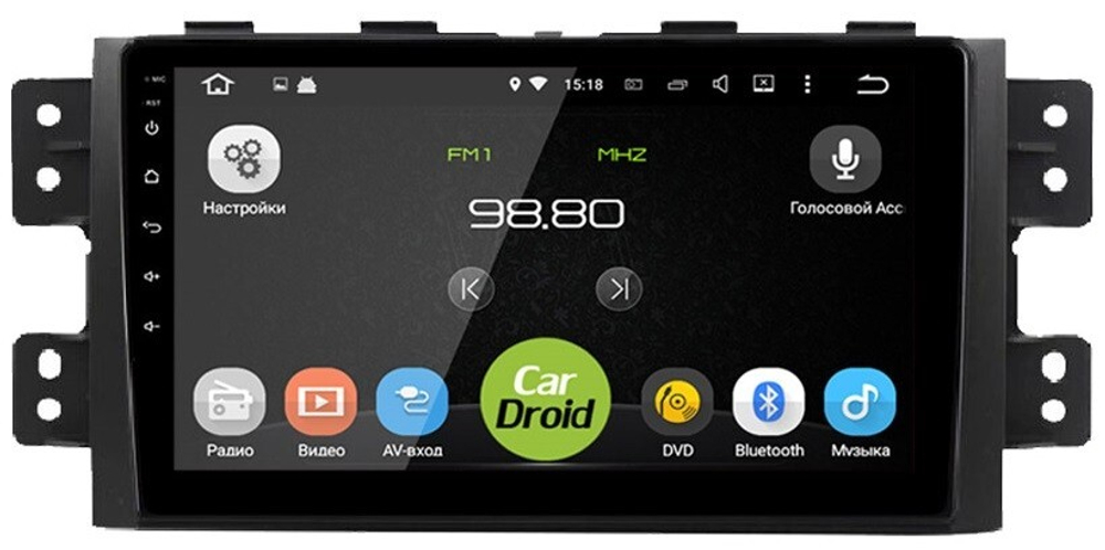 Магнитола для KIA Mohave 2008-2017 - Roximo RM-2315 Android 12, 8-ядер, 4/64Гб, SIM-слот