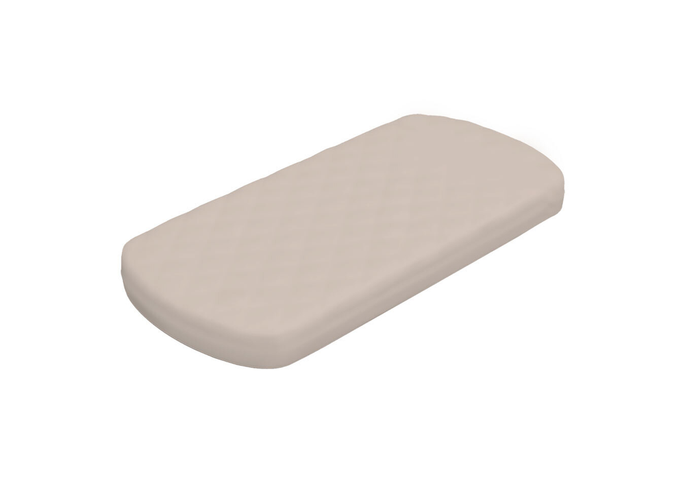 Простынь для кроватки Classic (бежевый, сатин)