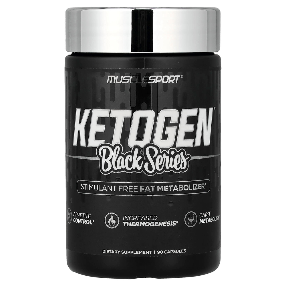 MuscleSport, Black Series, Ketogen™, 90 капсул