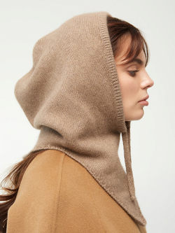 Оренбургский капор ШП822-29 т.бежевый