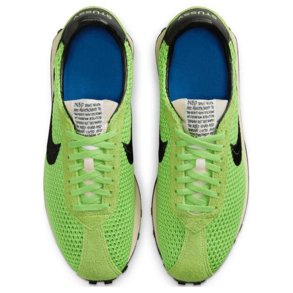 NIKE Roshe Run LD 1000 Беговые кроссовки Низенькие мужские Зелено-черные