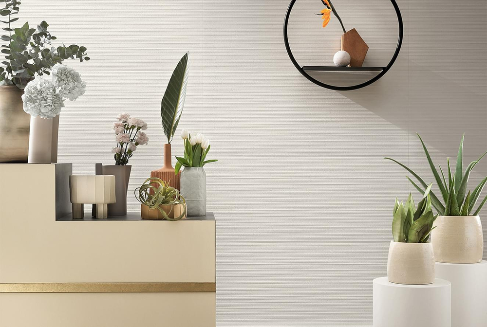 Atlas Concorde 3D Wall Plaster Barcode White 50x120