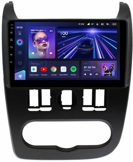 Магнитола для Lada Largus 2012-2021 - Teyes CC3 Android 10, ТОП процессор, 4/32 Гб, CarPlay, SIM-слот