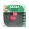 Тарелка из силикона Beaba Silicone Plate With Suction Cup Mineral Grey