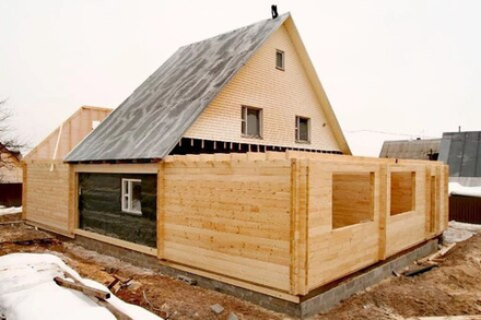 Строительство пристройки