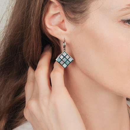Серьги Fiore Luna AE01361-2 BL