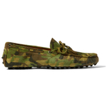 SCAROSSO James Camouflage Printed Slip On Loafers