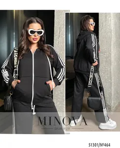 Костюм 464-черный Minova