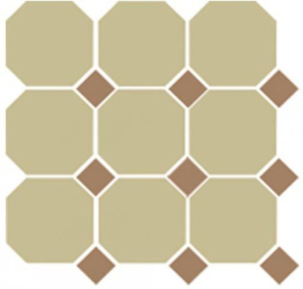 Керамогранит 4403 OCT04-1Ch Yellow OCTAGON 03/Caramel Dots 04