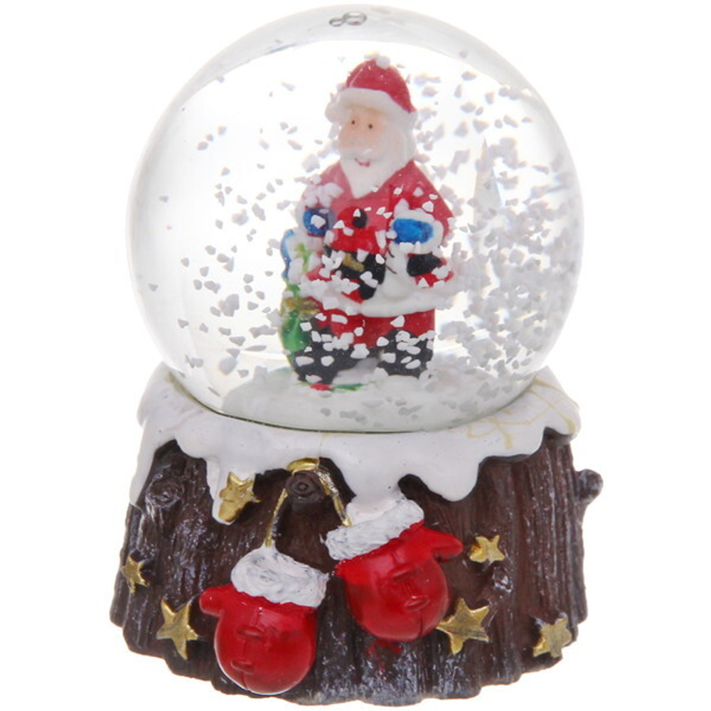 Сувенир Снежный шар «Волшебный пенёк» 5*7 см, микс