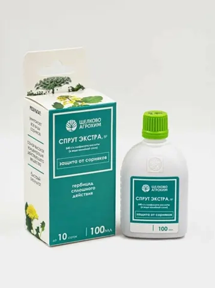 Защита от сорняков сплошного действия 100 мл Спрут Экстра