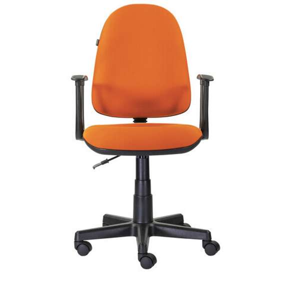 Кресло BRABIX &quot;Prestige Start MG-312&quot;, эргономичная спинка, ткань, оранжевое, 531922