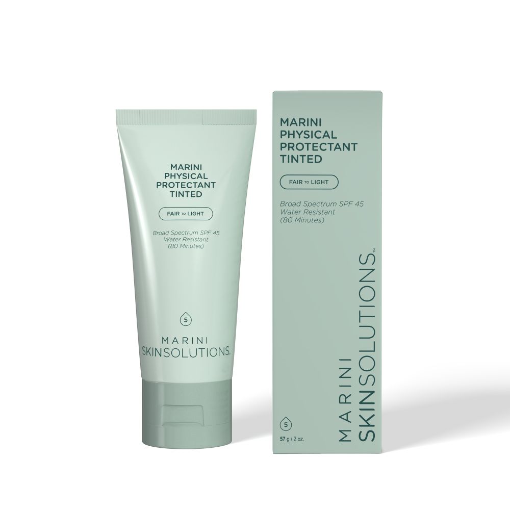 Jan Marini MARINI PHYSICAL PROTECTANT TINTED SPF 45 Солнцезащитный крем с тональным эффектом с SPF 45 (Fair To Light- светлый ) Объем: 57 мл
