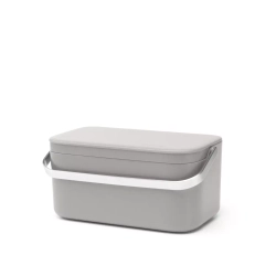 Brabantia - Контейнер для мусора Sort &amp; Go 1,8л, серый / артикул   230080  / GTIN 8710755230080