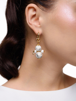 Моносерьга "Nevalyashka" dolmatine Gold