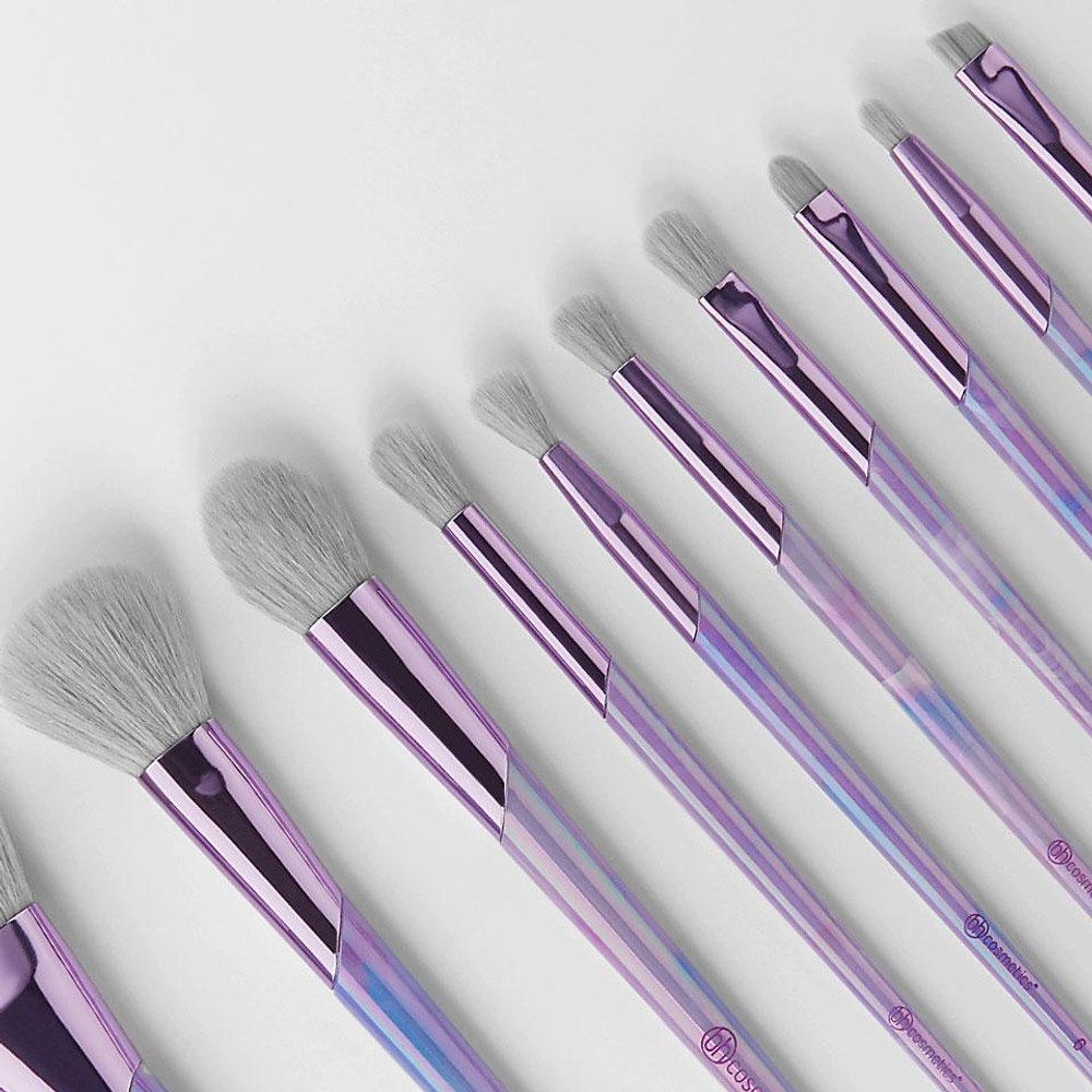 BH Cosmetics Lavender Luxe 11 Piece Brush Set