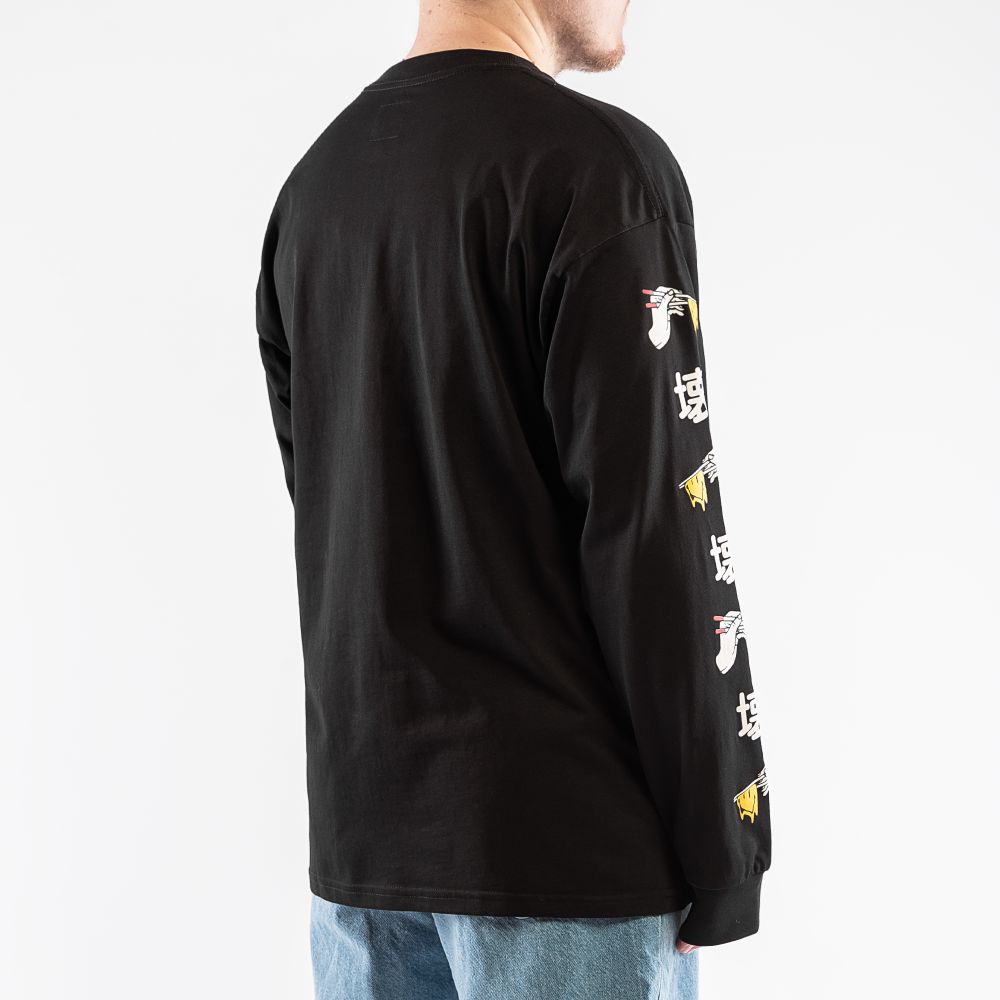 Купить Лонгслив Sad Ramen Черный Лонгслив Sad Ramen Черный