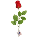 Цветок искусственный «Natur» 45см Роза красная