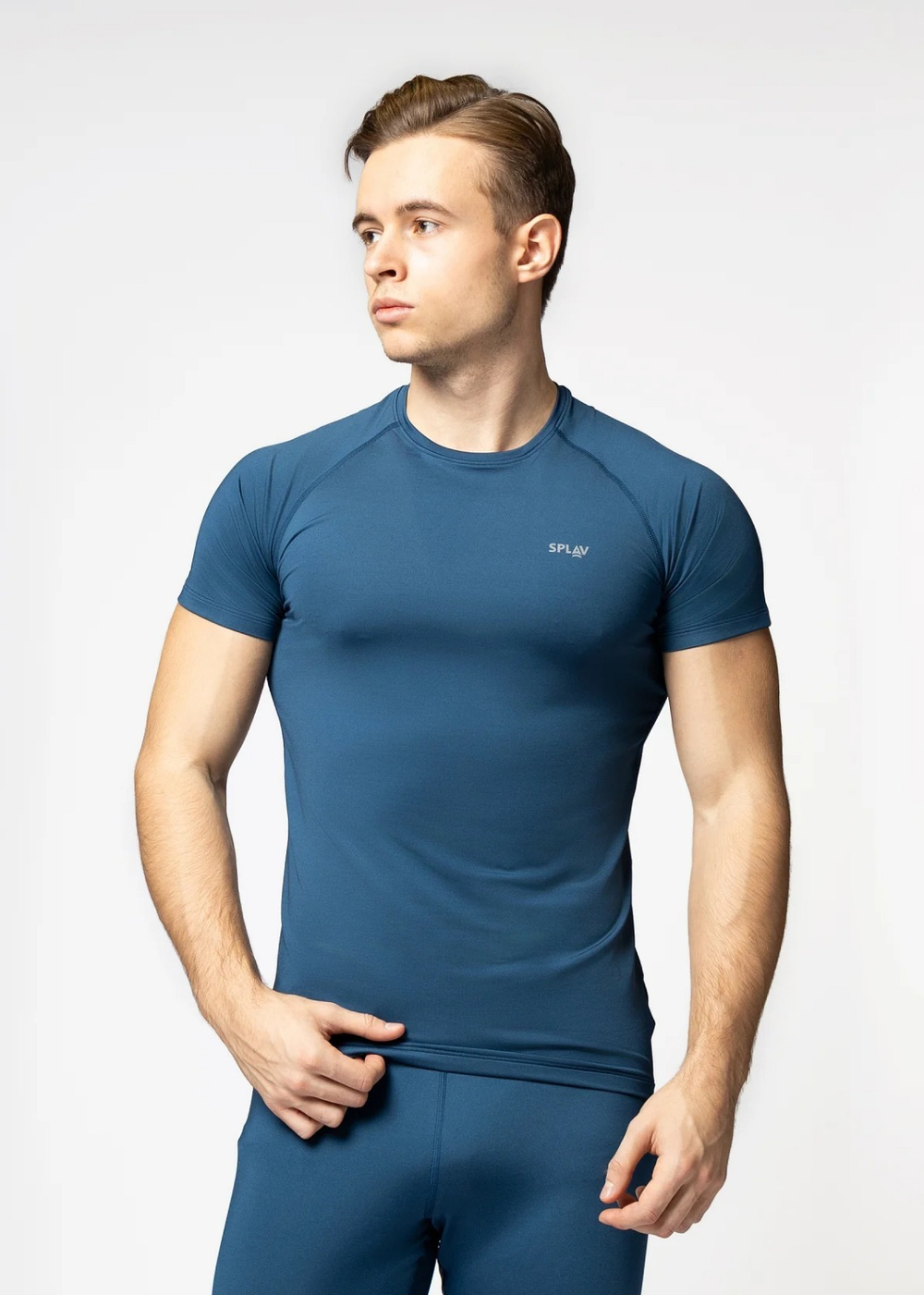 Термо футболка Сплав Fresh синяя