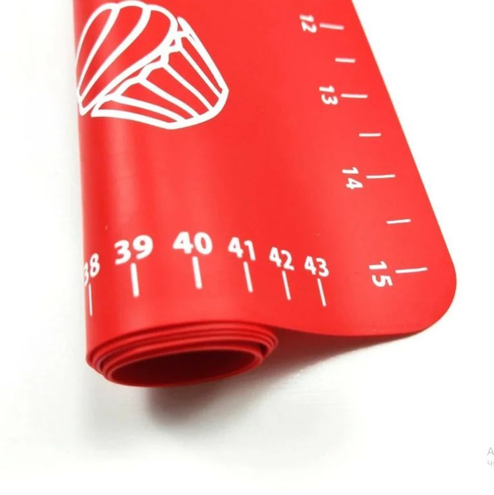 Силиконовый коврик с разметкой 29x26 см