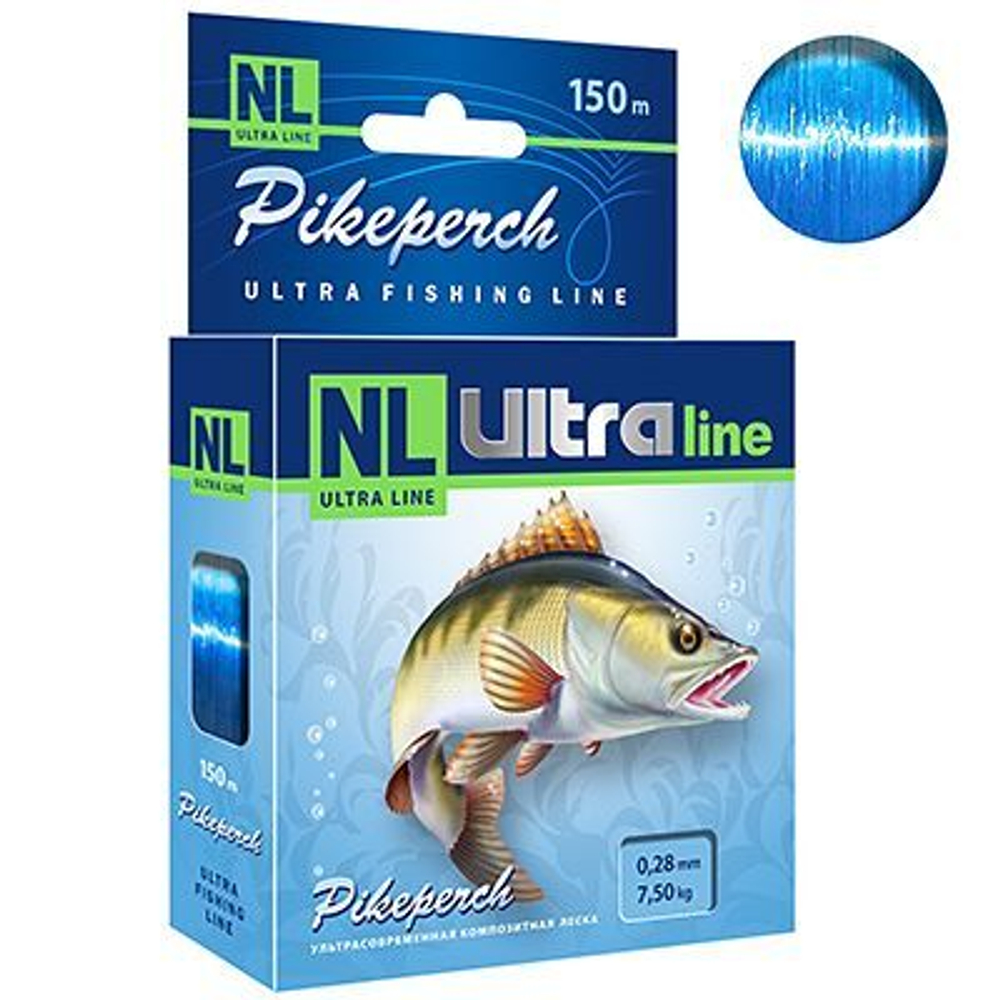 Монофильная леска для рыбалки AQUA NL ULTRA PIKEPERCH