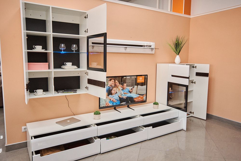 Стокгольм Витрина 2х малая левая