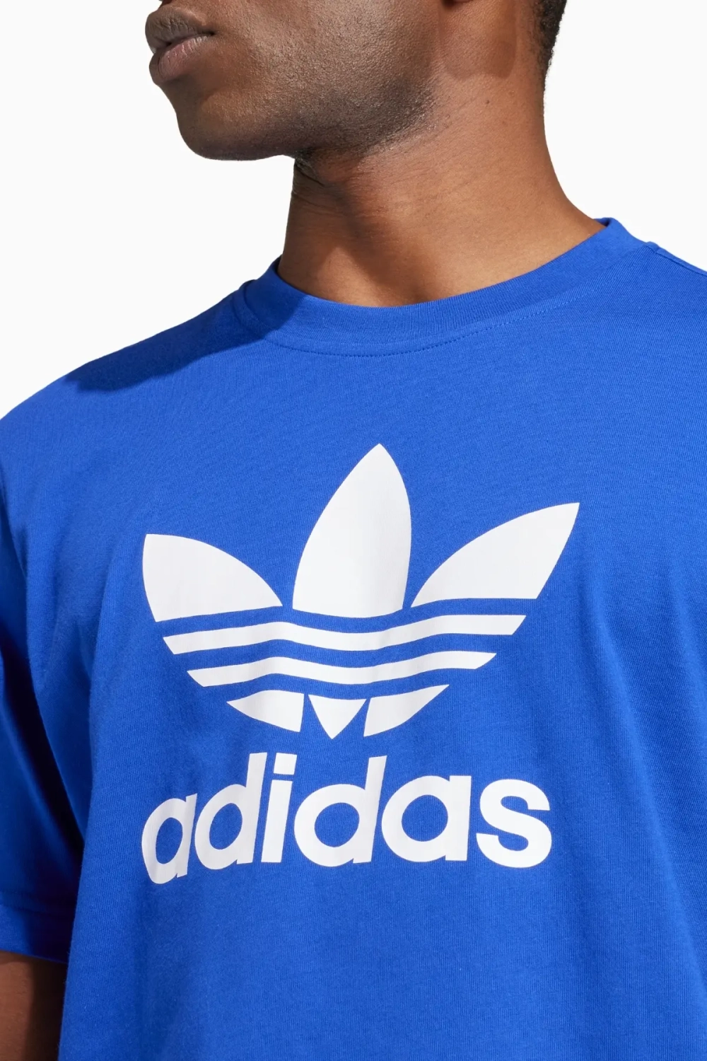 Футболка adidas Adicolor Trefoil - синий