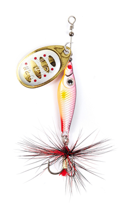 Блесна LUCKY JOHN Trian Blade Round 12 г, цвет 002, арт. LJTBR12-002