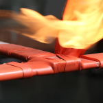 Лента термоусаживаемая ТЛК-25-0.8-5 черн (5м) КВТ