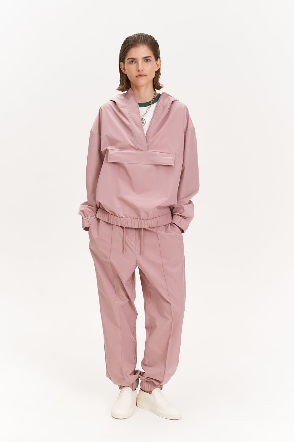 Брюки спортивные, розовые