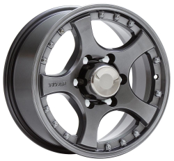 Скад Титан 7x16 5x139.7 ET 20 Dia 109.7 (титановый)