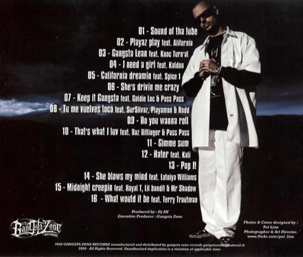 DJ AK - Sound of tha Tube (CD) (2008)